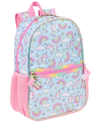 InMocean Toddler Boys' and Girls' Rainbow Bow Preschool Backpack and Lunch Bag, 2-Piece Set
