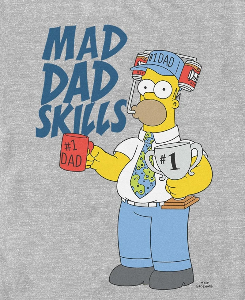Fifth Sun Men's Mad Dad Skills Short-Sleeve T-Shirt