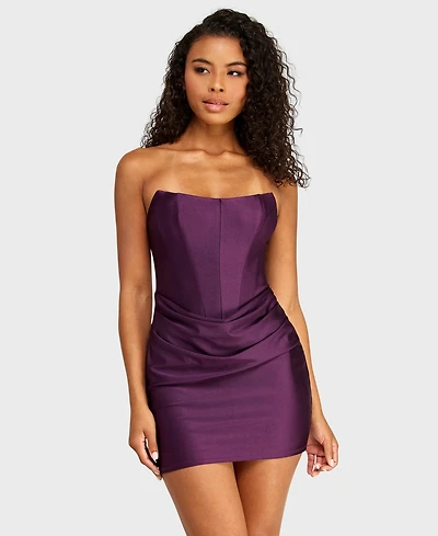 Alex & Sophia Women's Strapless Dress