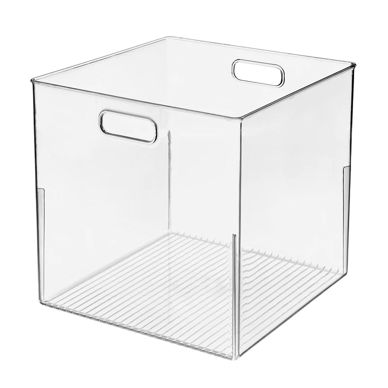 iDesign Large Cube Storage Bin for Pantry or Cabinet