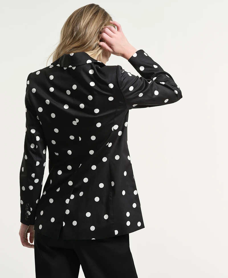 Isaac Mizrahi Women's Lapel Collar Blazer