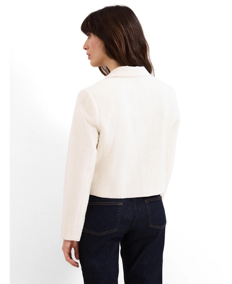 Phase Eight Women's Adria Cropped Textured Jacket Blazer
