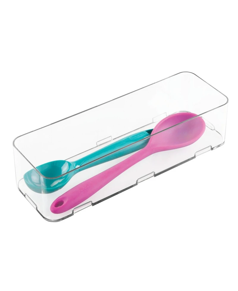 iDesign Interlocking Plastic Drawer Organizer