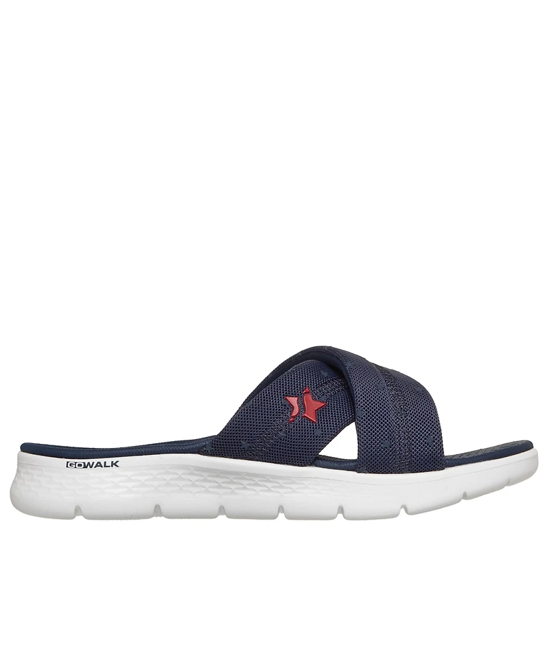 Skechers Women's Go Walk Flex - Lyra Slide Sandals from Finish Line