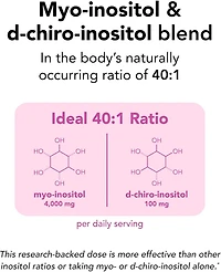 Theralogix Ovasitol Inositol Powder Packets 180 Packets (90 Days)