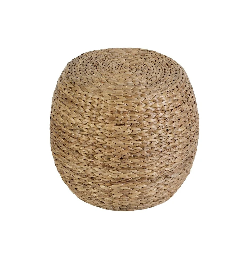 Butler Specialty Portofino 22 in. W Water Hyacinth and Rattan Accent Stool