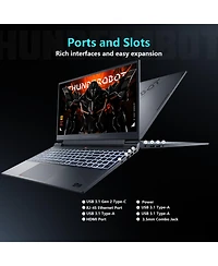 Thunderobot Storm Traditional Laptop Intel Core i7 32GB Ram Nvidia GeForce Rtx 4050 1TB Ssd Storage Windows 11 Home 165Hz