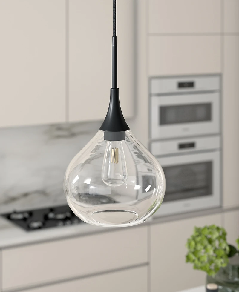 Hudson & Canal Ida 9" Wide Metal Pendant