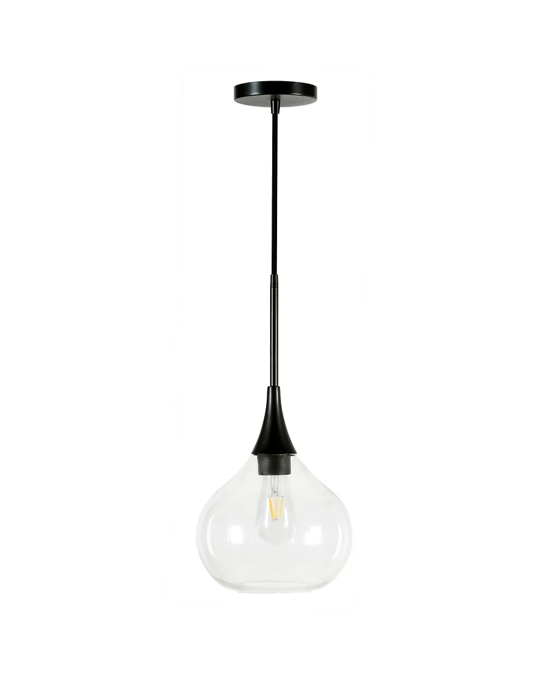 Hudson & Canal Ida 9" Wide Metal Pendant