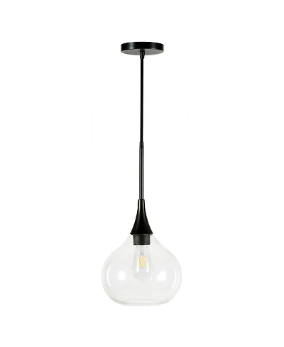 Hudson & Canal Ida 9" Wide Metal Pendant