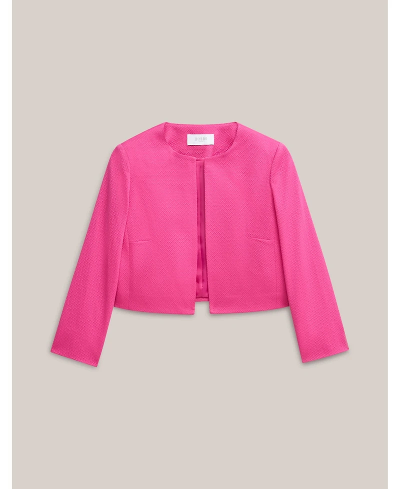 Hobbs London Women's Dannie Cinched-Waist Collard Shirt