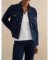 Hobbs London Women's Vivienne Denim Jacket