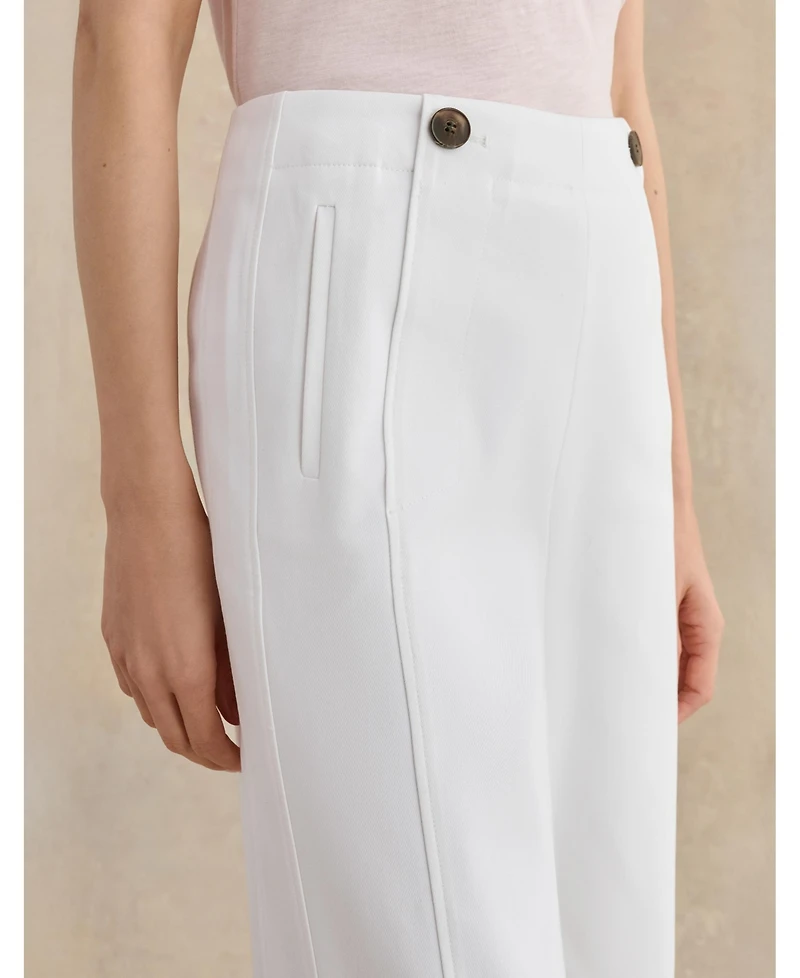 Hobbs London Women's Kimmi High Rise Culotte Trousers
