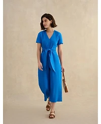 Hobbs London Women's Evie V-Neck Cropped Jumpsuit