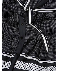 Hobbs London Women's Valerie Ruffle-Hem Mini Shift Dress