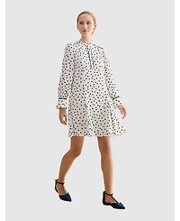 Hobbs London Women's Ruth Polka Dot Mini Dress