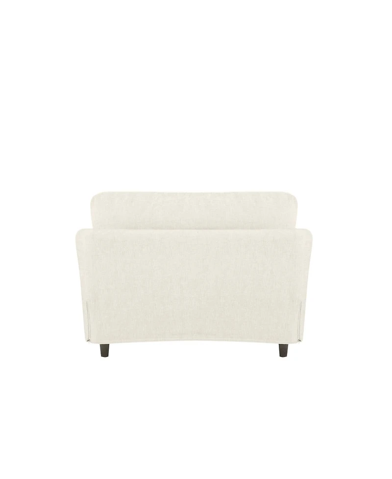 Streamdale Furniture Modern Chaise Lounge Sofa Bed with Pillows