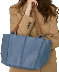 The Sak Los Feliz Large Leather Satchel Handbag