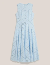 Hobbs London Women's Lexia Embroidered Dress