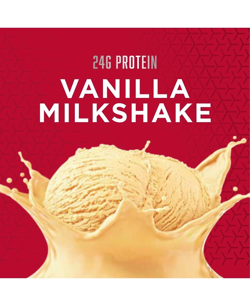 Glanbia: Bsn 6 Edge Protein Powder,With Hydrolyzed Whey, Micellar Casein, Milk Protein Isolate, Low Sugar, 24g Protein, Vanilla Milkshake, 48 Servings