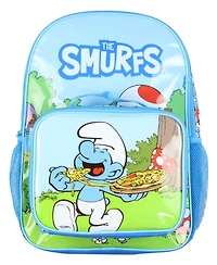 Smurfs The Backpack 5 Piece Mega Set School Book Bag with Lunch Box
