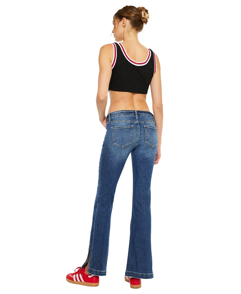 KanCan Women's Brea Low Rise Bootcut Jeans