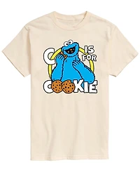 Airwaves Men's Sesame Street Cookie Monster Short-Sleeve Graphic T-Shirt