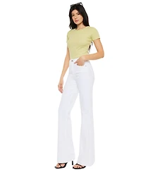 KanCan Women's Sumayyah High Rise Flare Jeans