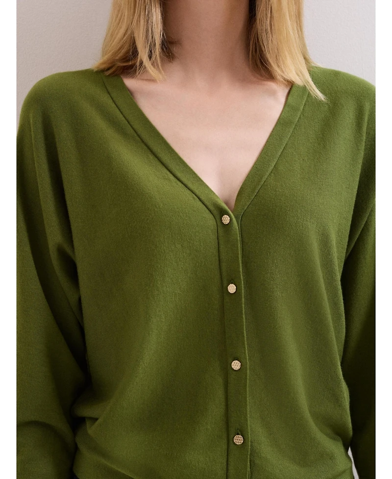 Phase Eight Women's Cristine V-Neck Button-Up Cardigan