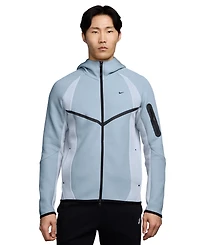 Nike Men's Tech Color-Block Full-Zip Fleece Sweatshirt