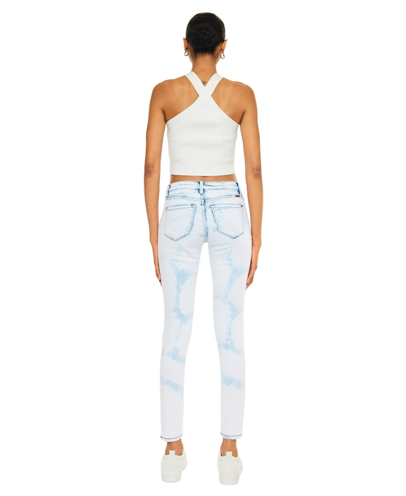 KanCan Women's Ezra Mid Rise Super Skinny Jeans