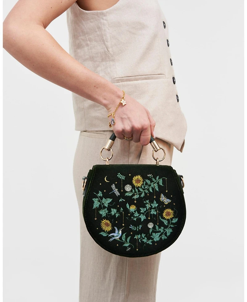 Fable England Women's Charlotte Sunflower Top Handle Bag