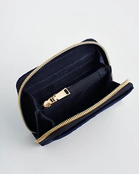 Fable England Women's Floral Velvet Purse