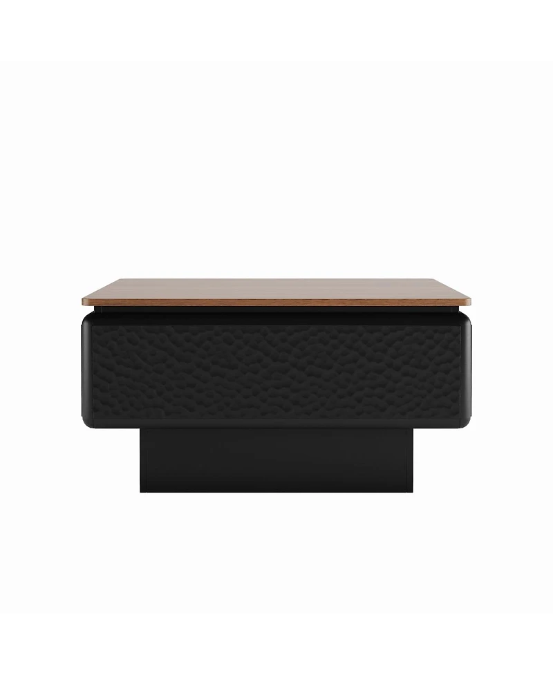 Streamdale Furniture 31" Lift Top Coffee Table with Hidden Storage, Mid-Century Modern