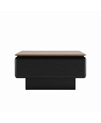 Streamdale Furniture 31" Lift Top Coffee Table with Hidden Storage, Mid-Century Modern