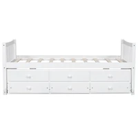 Streamdale Furniture Daybed with Trundle and Drawers