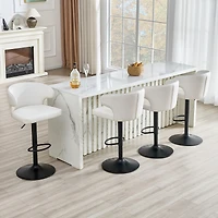 Streamdale Furniture Adjustable Swivel Bar Stools
