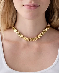 kate spade new york Cubic Zirconia Chain Reaction Choker Necklace