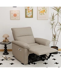 Streamdale Furniture Electric Wall Hugger Power Recliner with Usb Port