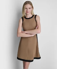 Dkny Women's Sleeveless Fit and Flare Mini Dress
