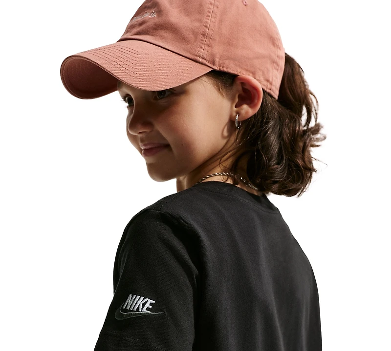 Nike Girls' 7-16 Sportswear Short-Sleeve T-Shirt
