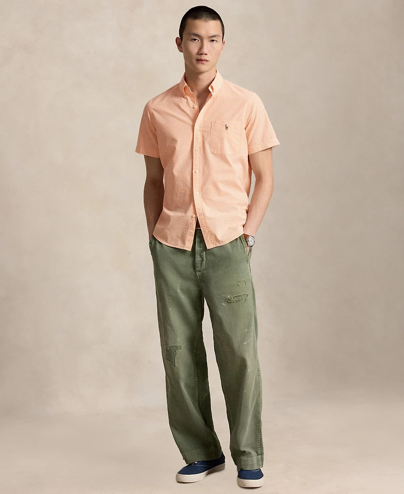 Polo Ralph Lauren Men's Rl Prepster Classic-Fit Seersucker Shirt