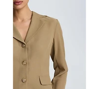 Kenneth Cole Women's Notch Collar Blazer