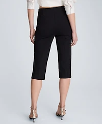 Kenneth Cole Women's Hollywood Mid-Rise Capri Pants