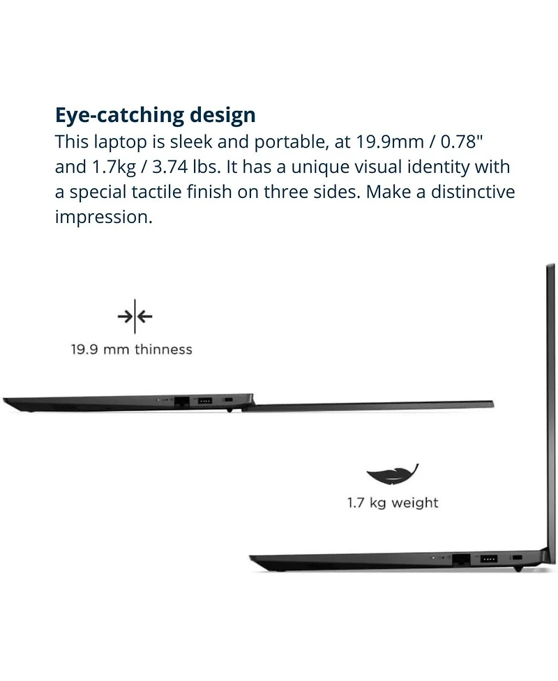 Lenovo V-Series V15 15.6" Entry Traditional Laptop Amd Ryzen 5 7430U 40GB Ram Amd Radeon Graphics 2TB Ssd Storage Windows 11 Pro Fhd 60Hz