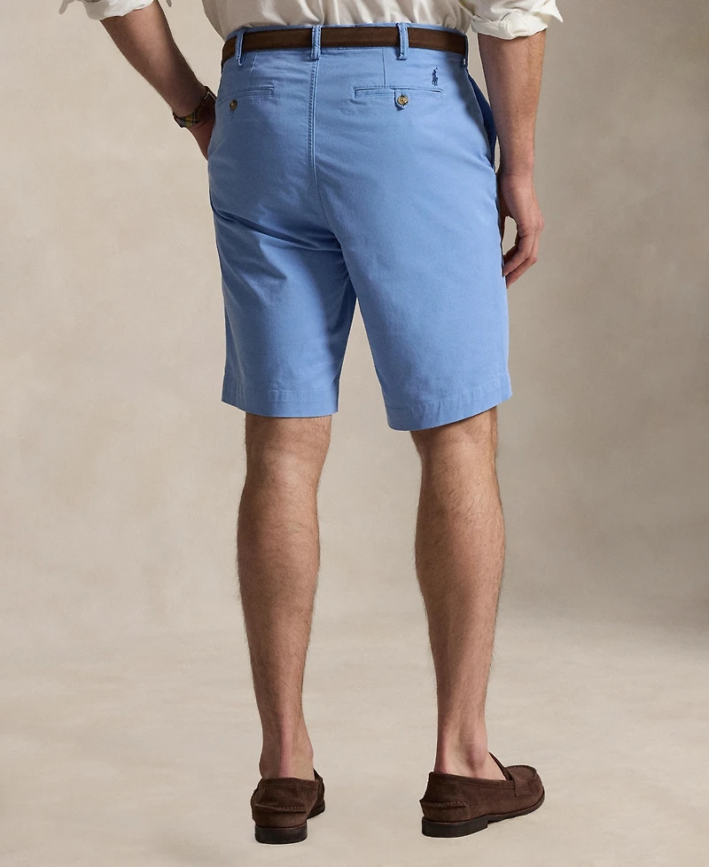 Polo Ralph Lauren Men's Big & Tall Stretch Classic-Fit Chino Shorts