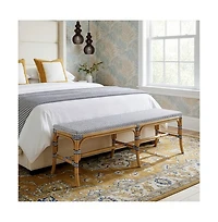 Butler Specialty Laguna 66.5 in. W Rectangular Rattan Backless Accent Bench