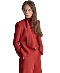 Bcbg Women's Open-Front Collared Jacket