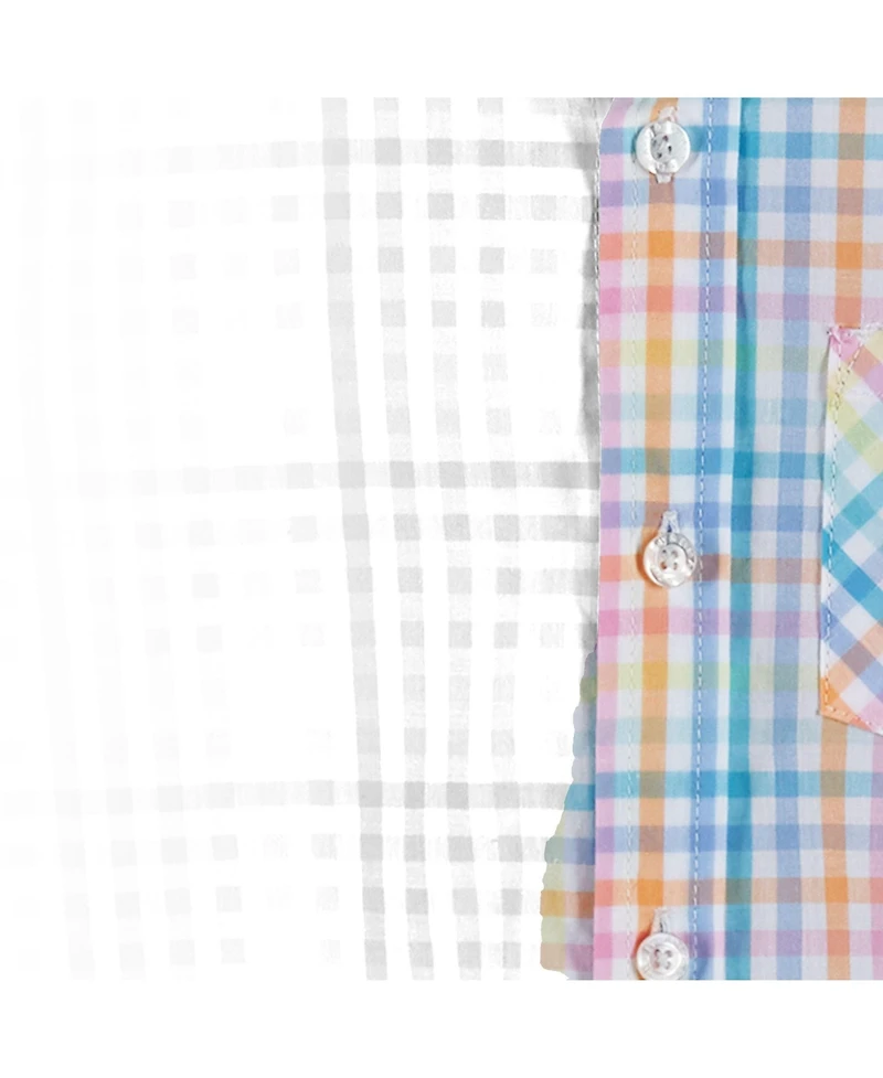 Andy & Evan Toddler Boys and Plaid Buttondown