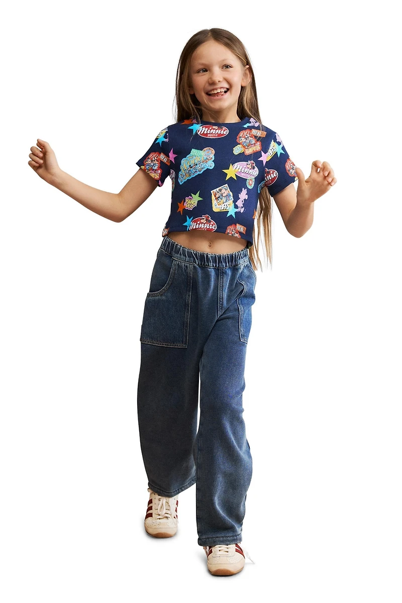 Desigual Girls Girls's Minnie Mouse printed T-shirt